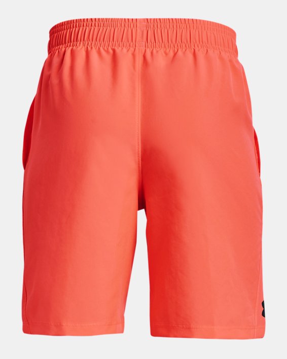 Boys' UA Woven Shorts, Orange, pdpMainDesktop image number 1